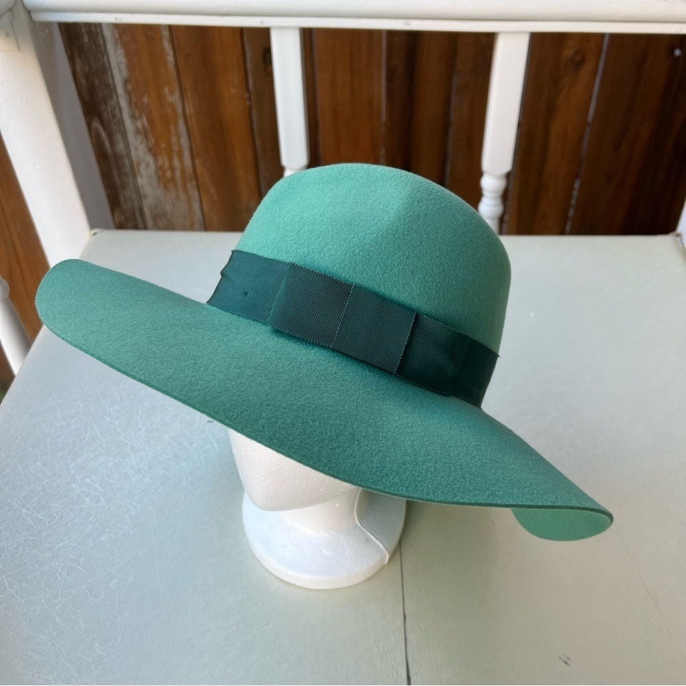 Brixton Teal Wide-Brim Hat (7 1/4)